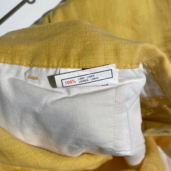 Killah | YELLOW LINEN PANTS - Picture 5 of 6
